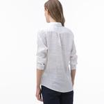 Lacoste Women's Linen Shirt