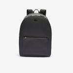 Lacoste Men's Chantaco Matte Stitched Leather Backpack