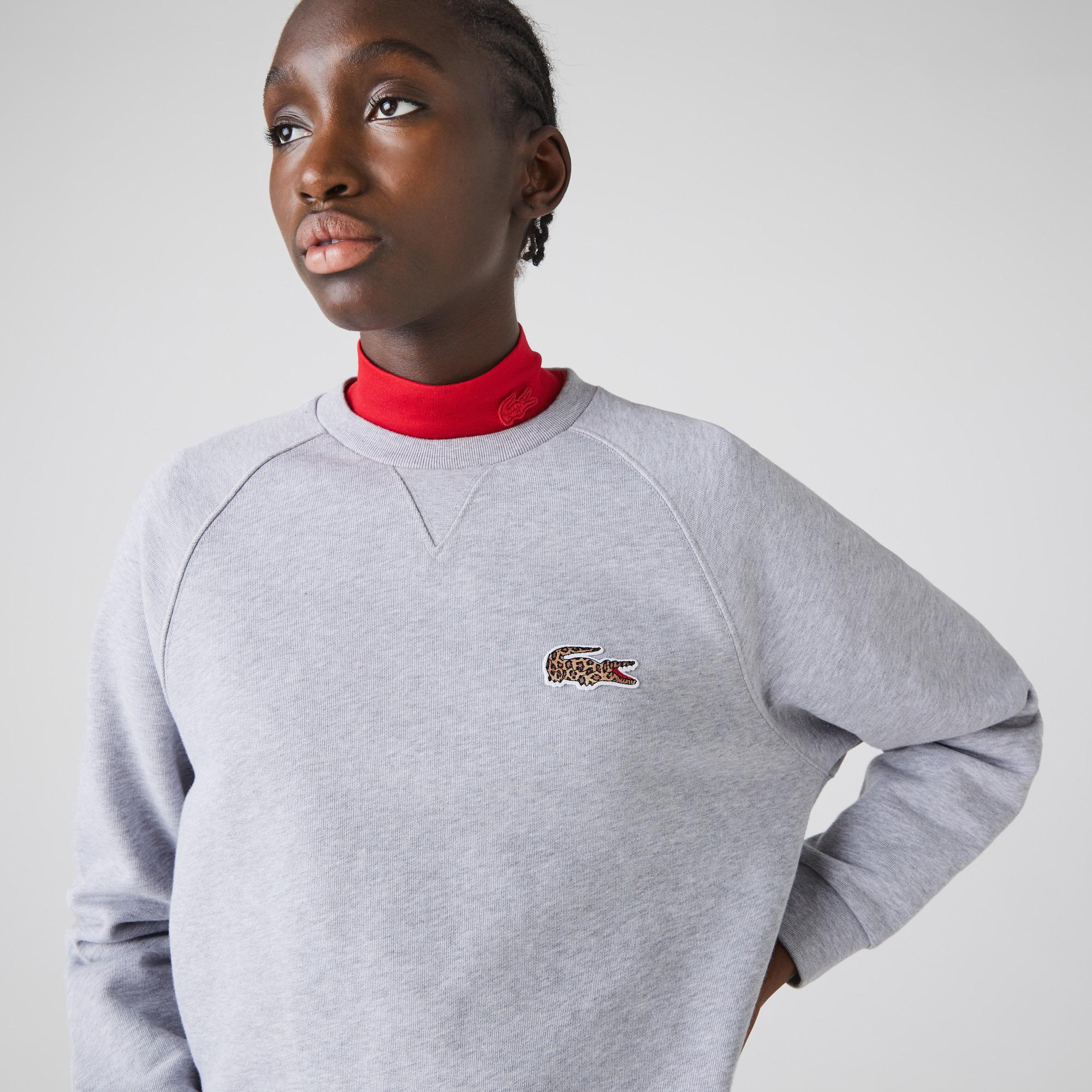 Lacoste Women’s x National Geographic Cotton Fleece Sweatshirt