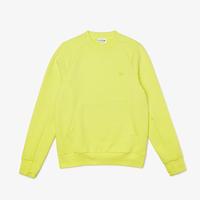 Lacoste Men’s Crew Neck Kangaroo Pocket Cotton Blend SweatshirtTUK