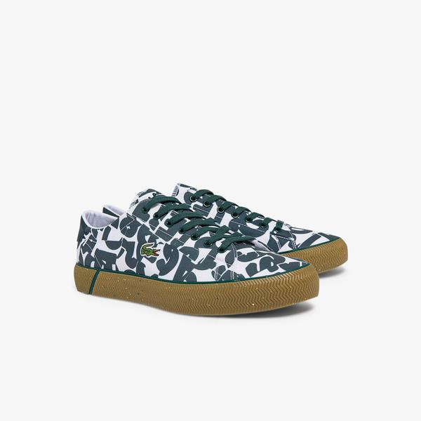 Lacoste Men's Gripshot Canvas Printed Trainers
