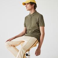 Lacoste Men's  Paris Polo Shirt Regular Fit Stretch Cotton Piqué316