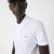 Lacoste Men's Slim fit  Polo Shirt in stretch petit piquéBeyaz