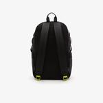 Lacoste Men's  Elasticised Cord Water-Repellent Backpack