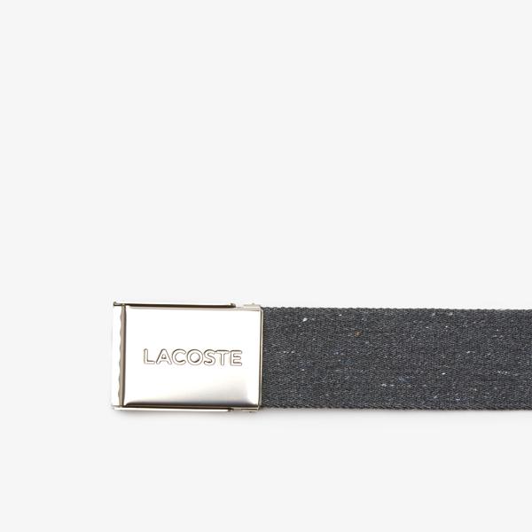 Lacoste Men's  L.12.12 Branded Buckle Belt