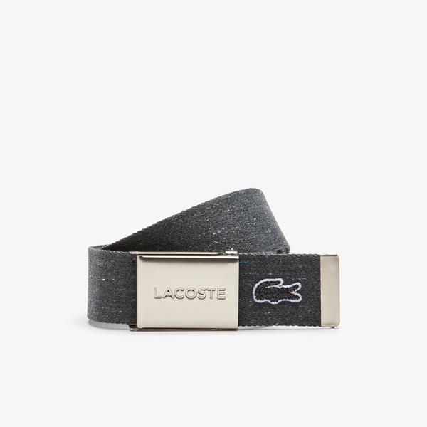 Lacoste Men's  L.12.12 Branded Buckle Belt