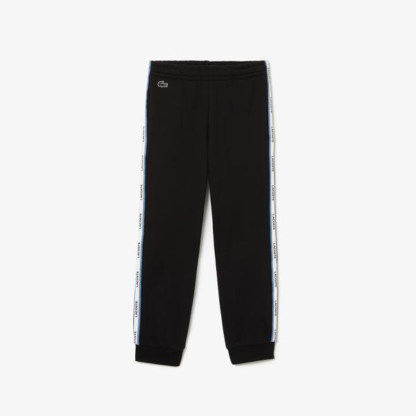 Lacoste Kid's  Printed Bands Trackpants