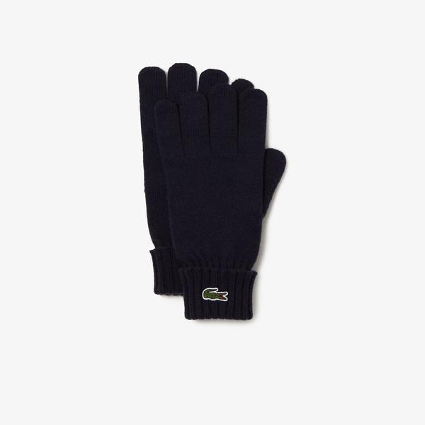 Lacoste Unisex  Wool Jersey Gloves