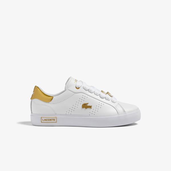 Lacoste Women's leather trainers Lacoste Powercourt 2.0