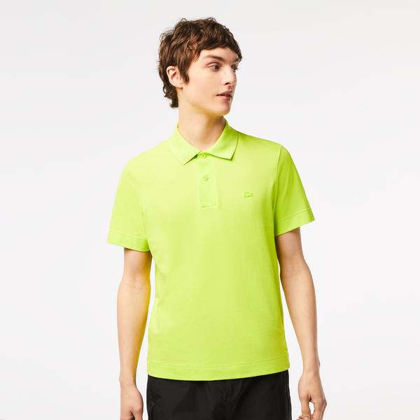 Lacoste Active Movement Breathable Cotton Piqué Polo Shirt
